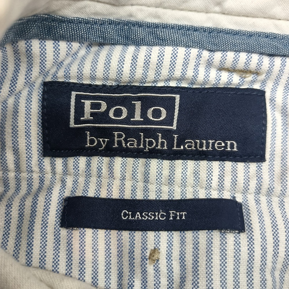 Polo Ralph Lauren Classic Fit Chino Pants Mens 38Tx38 Cotton Twill Khaki Beige